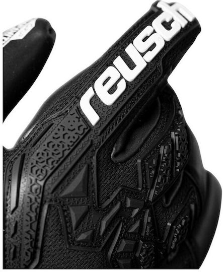 Reusch Attrakt Freegel Infinity Adults Goalkeeper Gloves Black