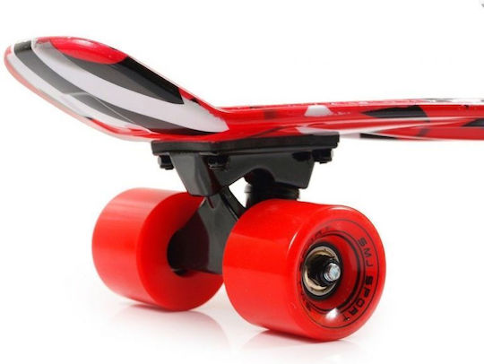 SMJ Sport Jungle Ut-2206 Комплектен Пени Борд Червен