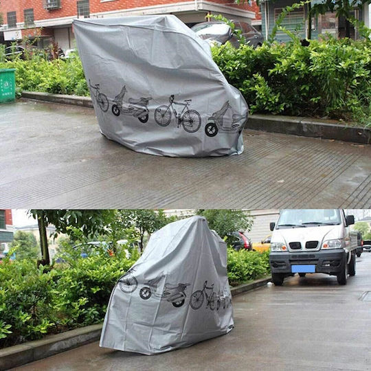 Powertech AG262A Waterproof Bicycle Cover Bicycle Cover 200x100cm Grey