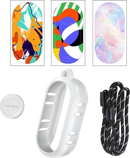 Insta360 Go 3 Sunnylife Cooling Silicone Case Skin Wrap Lens Cover Layer White