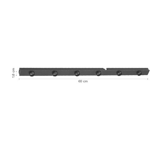 Inlight LED Γραμμικό Φωτιστικό Οροφής 12W Θερμό Λευκό Μ60xY1.6εκ.