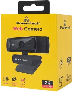 Powertech Web Camera 2K με Autofocus PT-1428