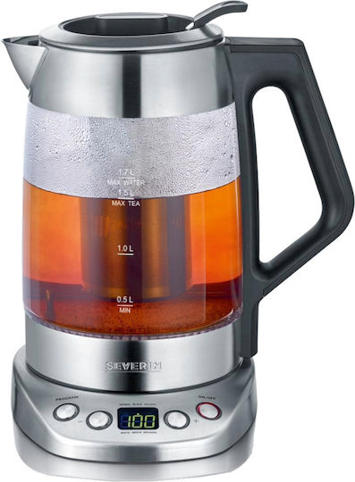 Severin Електрическа Кана 1.7л 2200W Сива