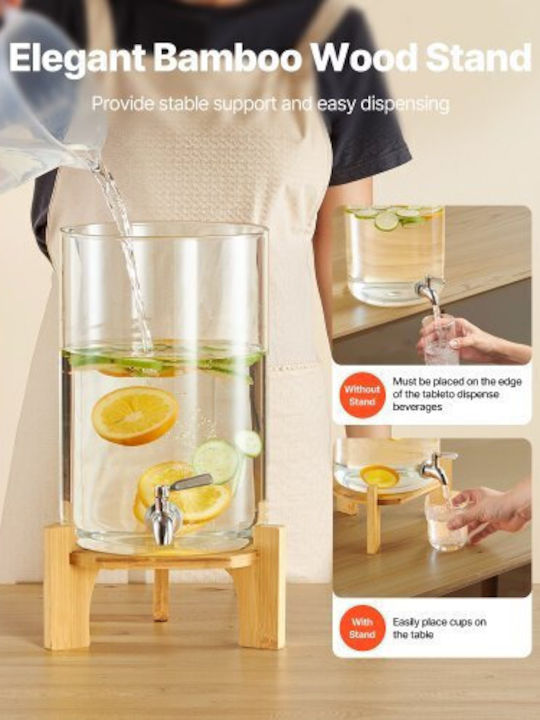 Vevor Dispenser Cold 8lt L20.5 x W20.5 x H43.4 cm