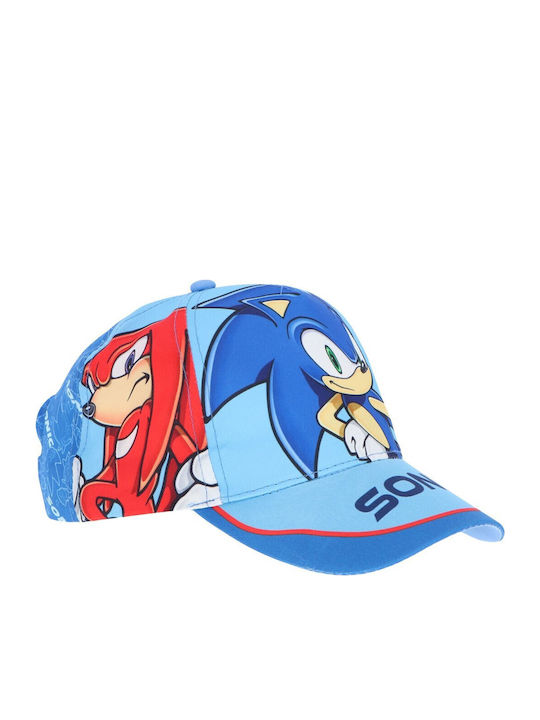 Sega Kids' Hat Jockey Fabric Sonic Blue