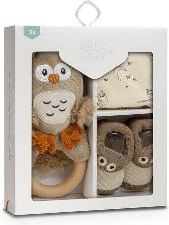 Interbaby Baby Gift Set for Girl for 0-6 months 3pcs