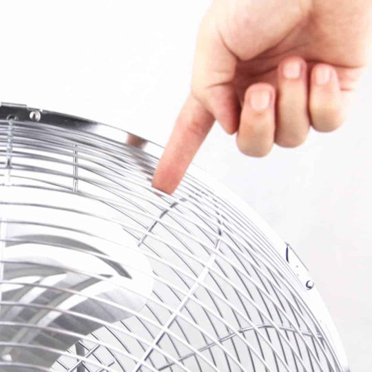 Lafet Bodenventilator 100W Lüfterdurchmesser 53cm Silber