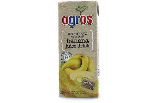 Agros Φρουτοποτό ΜΠΑΝΑΝΑ 250ml