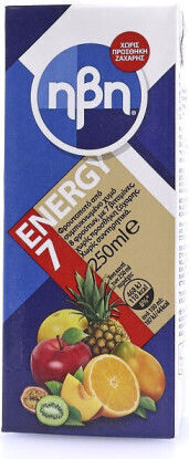 Ήβη Φρουτοποτό Energy 7 7 Φρούτα 250ml