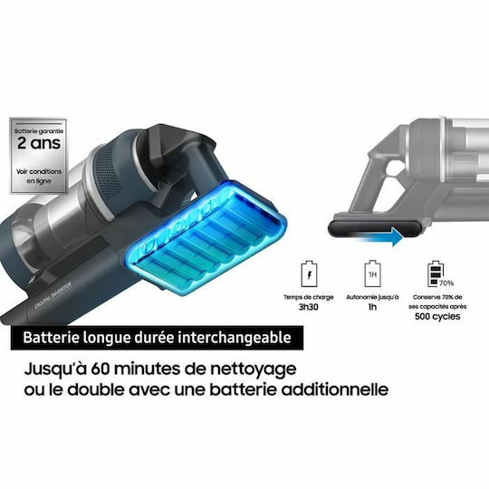 Samsung Rechargeable 2 in 1 Stick & Handheld Vacuum Black VS20B95823W/WA