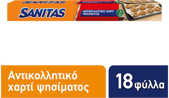 Sanitas Non-stick Paper Cut into Sheets 42x42cm 18pcs
