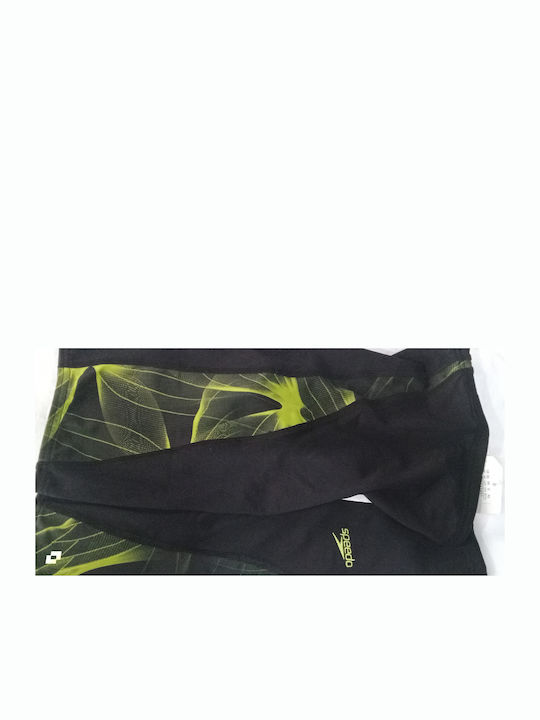 Speedo Splice Kids Swimwear Jammer Black