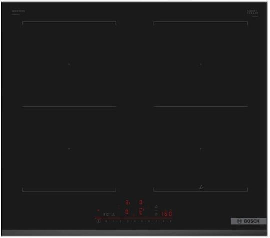 Bosch Serie 6 Smart Induction Cooktop Autonomous 59.2x52.2εκ.
