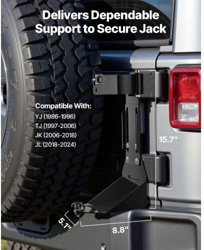 Vevor Βάση Ρεζέρβας Αυτοκινήτου 4x4 για Jeep Wrangler