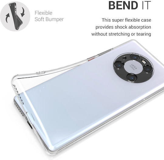 KWmobile Back Cover Σιλικόνης Διάφανο (Huawei Mate 40 Pro)