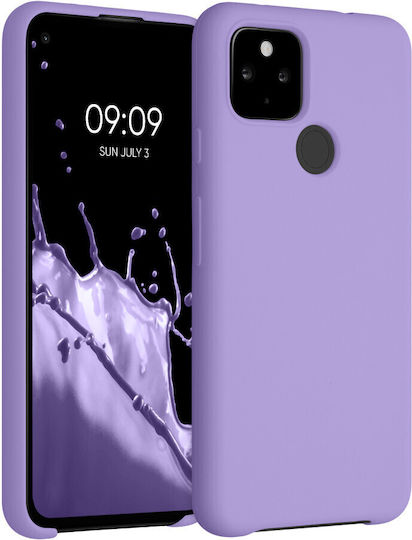 KWmobile Back Cover Σιλικόνης Μωβ (Google Pixel 4a 5G)
