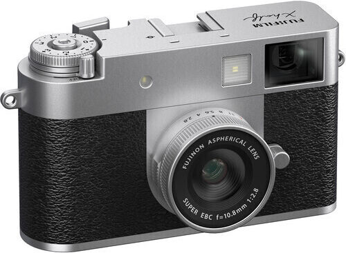 Fujifilm X half Компактен Фотоапарат 18МР Сребриста