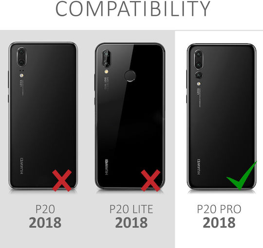 KWmobile Back Cover Silicone Orange (Huawei P20 Pro)
