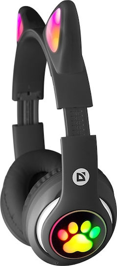 Defender FreeMotion B585 Bluetooth Wireless On Ear Headphones with Radio with 8 hours of Operation Black