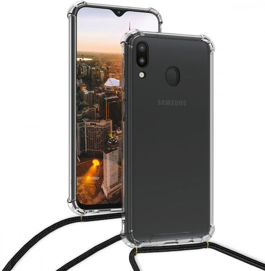 KWmobile Umschlag Rückseite Silikon Transparent (Galaxy M20)