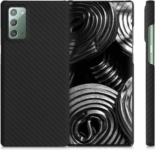 Kalibri Задна корица Aramid Fiber Черен (Galaxy Note 20)