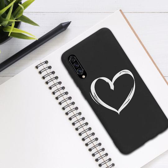 KWmobile Back Cover Σιλικόνης Λευκό (Galaxy A30s)