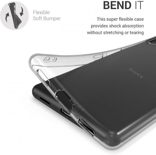 KWmobile Back Cover Σιλικόνης Διάφανο (Xperia L4)