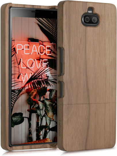 KWmobile Wood Back Cover Maro (Xperia 10 Plus)