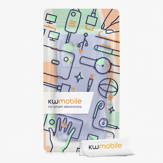 KWmobile Back Cover Σιλικόνης Μπλε (Oppo A77)