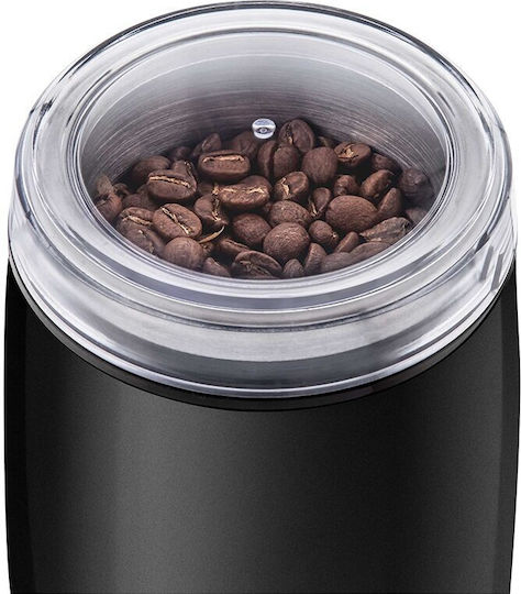 Sencor Ηλεκτρικός Μύλος Καφέ 150W με Χωρητικότητα 60gr Μαύρος