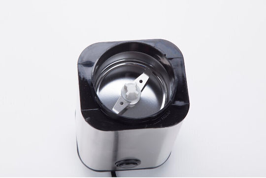 Bella Cucina Electric Coffee Grinder 160W for 55gr Beans Silver