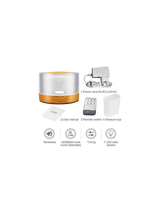 Factory Led Aromatherapy Device Lift Of Leisure Silver 53848