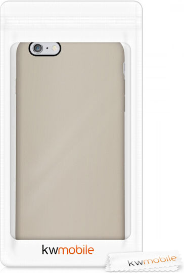 KWmobile Back Cover Silicone Gray (iPhone 6/6s PlusRealme 6 / 6s)
