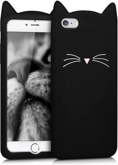 KWmobile Back Cover Σιλικόνης Μαύρο (iPhone 6 Plus / 6s PlusRealme 6 / 6s)