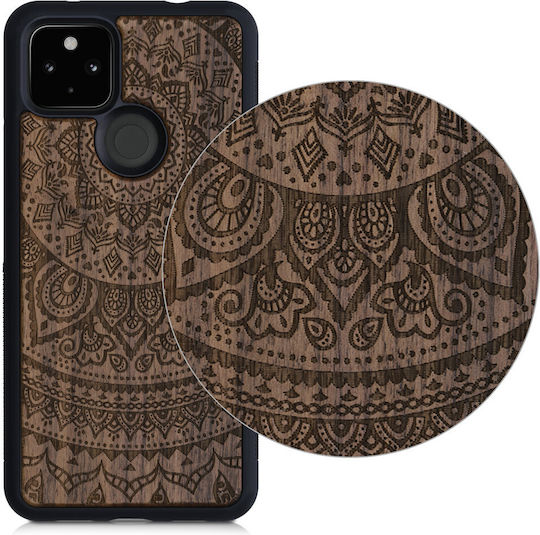KWmobile Wood Задна корица Дърво Кафяв (Google Pixel 4a 5G)