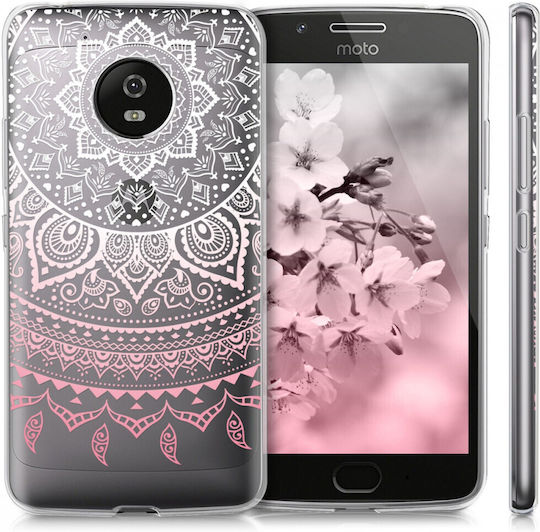 KWmobile Back Cover Σιλικόνης Ροζ (Moto G5)
