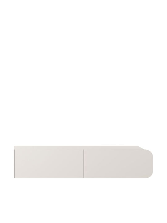 Έπιπλο Τηλεόρασης Rene 3d Μπεζ Μ240xΠ36xΥ34cm