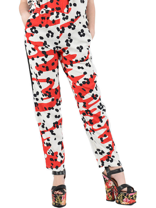 See By Chloé Women's Fabric Palazzo Pants Red