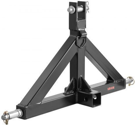 Vevor 3-Punkt 2" Bootsanhänger-Anhängerkupplung Schnellkupplungsadapter 3000lbs Tragfähigkeit