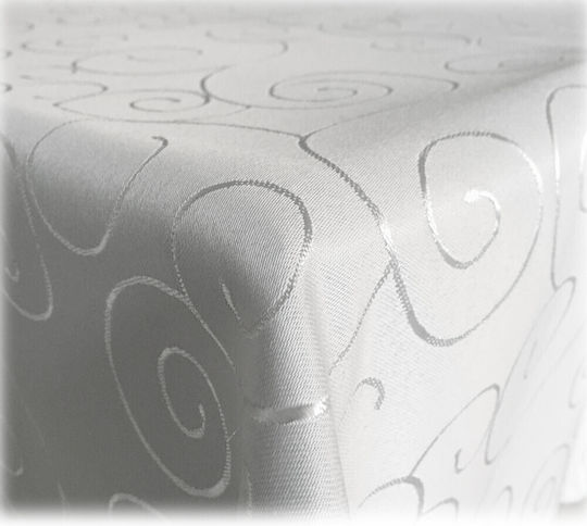 Jemidi24 Set Față de Masă Alb 110x140cm