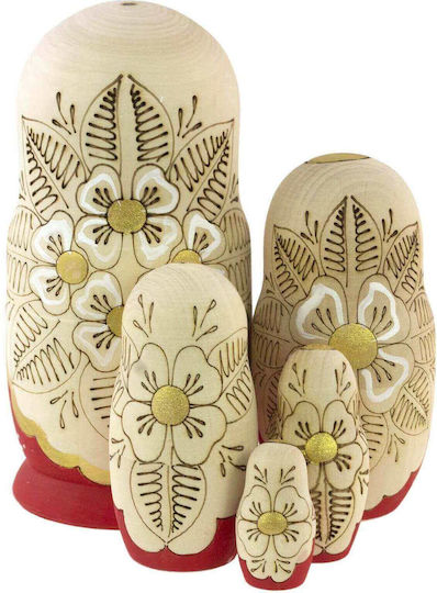 Bambuska Mädchen Rote 15cm 5 Stück