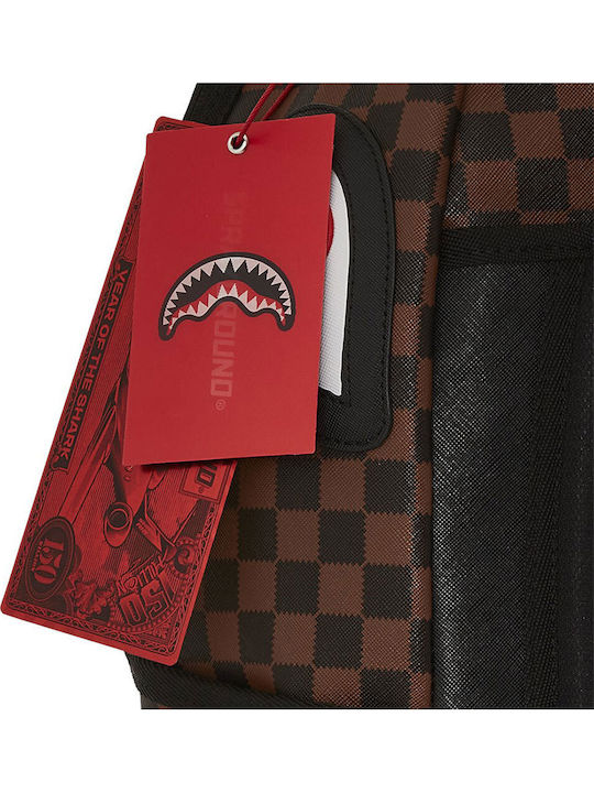 Sprayground DLXR School Bag Backpack Junior High-High School Brown 20Liters
