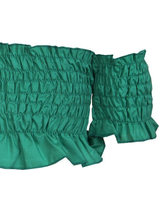 M&B Kid's Fashion Kinder-Crop-Top Kurzarm Grün