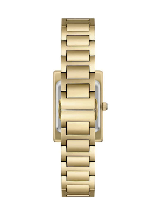Emporio Armani Дамски Часовник с Златист Метална Гривна