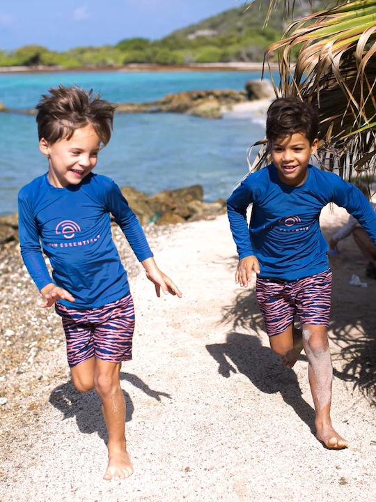 Swim Essentials Kids Swimwear Rashguard Dark Blue