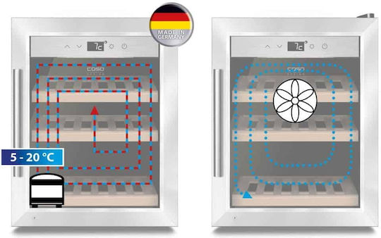 Caso Weinkühler 12 Flaschen