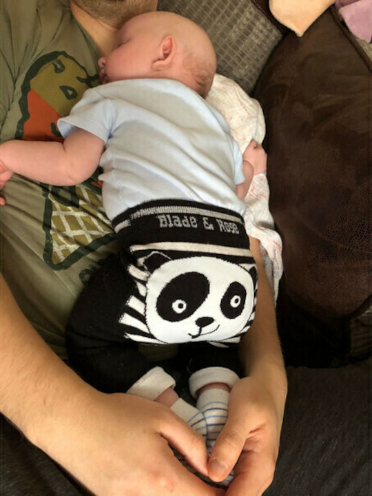 Παιδικό Κολάν Blade & Rose Wwf Panda Μαύρο-άσπρο