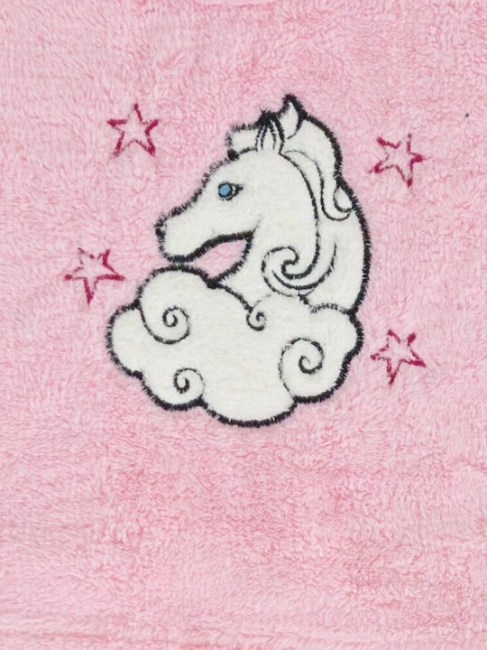 Bonito Halat pentru copii De iarnă Fleece Pink Unicorn