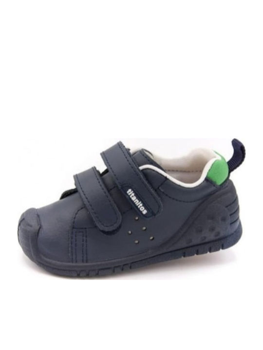 X680 Παιδικά Sneakers με Σκρατς Navy Μπλε