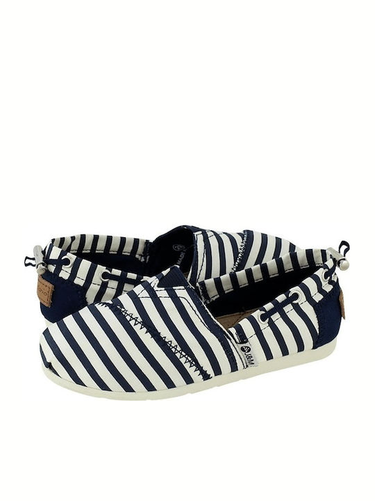 J&m Εσπαντριγια 61536c Navy White J&m Εσπαντριγια 61536c Navy White